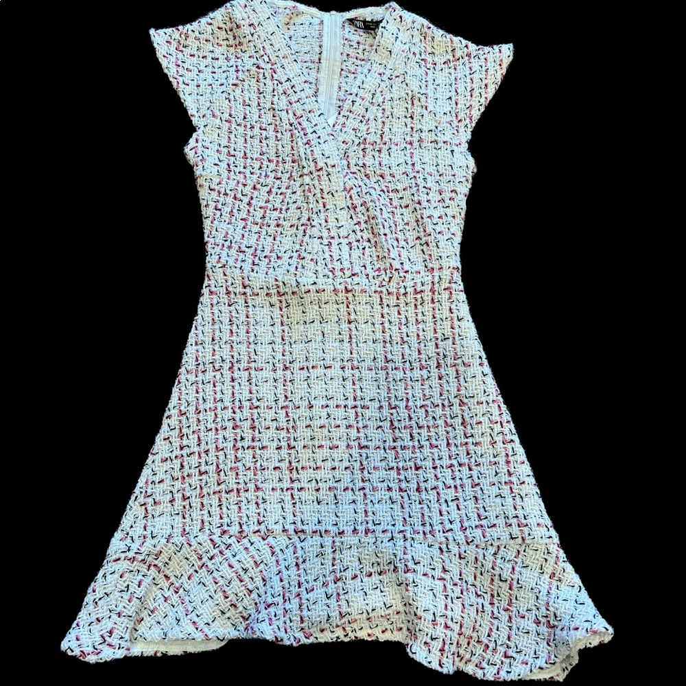 Zara, size XS, new tweed dress